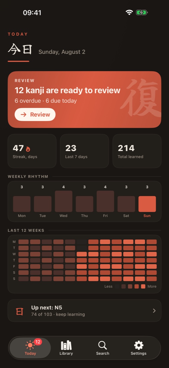 Dark theme